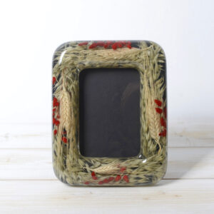 Rectangular Photo frame Wheat in red collection cm 18x23
